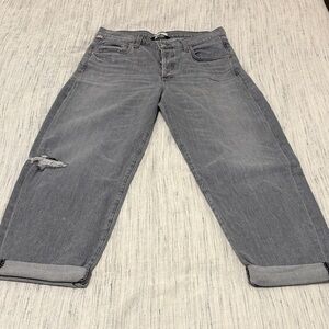 Citizens Of Humanity Gray Boyfriend Jeans